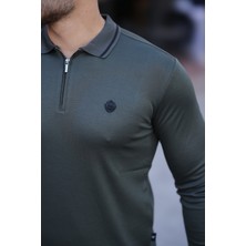 Edenbergs Çizgili Yaka Polo Tişört