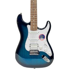 Madison Meg-2bls Blue Burst Elektro Gitar