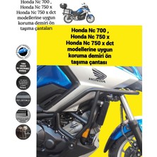 Sevbags Honda Nc 700 Serisi Uyumlu Motosiklet Ön Koruma Demiri Avadanlık Çantaları