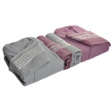Z-Home Bornoz Set 6 Parça