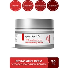 Quality Life Beyazlatıcı Krem, Genital Bölge, Cilt, Koltuk Altı, Bikini Bölgesi Dirsek Beyazlatma Özel Bölge Yüz - Koltuk Altı Kararması