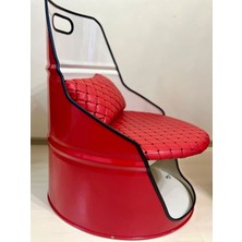 Bluetooth Hoparlörlü Varil Koltuk 2 Tekli 1 Sehpa Takımı