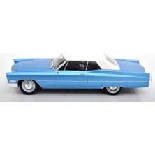 Kk Scale 1968 Cadillac Deville Soft Top Mavi 1/18