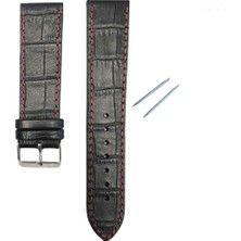 RC3004R Records Deri Kayış - Bl-Red - 22MM