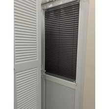 Plise Perde (Kolay Yapışkanlı  Montaj) Katlanabilir Cam Balkon Perdesi -Ofis-Ev Perdesi