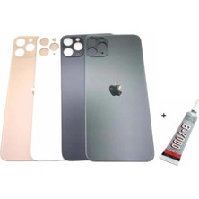 SDT iPhone 13 Pro Arka Batarya Pil Kapağı Gümüş (B7000 15 ml Yapıştırıcı)