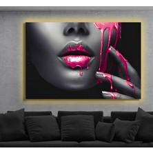 Marsilyan LED Işıklı Kanvas Tablo, 3D Dekoratif Baskılı Tablo Yapay Zeka Destekli Modern Tasarımlar 428