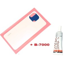 SDT Mi 11 Lite Arka Batarya Pil Kapağı (B7000 15 Ml) Yapıştırıcı Hediye (Beyaz)