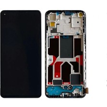 SDT Oppo A74 4g - Reno 5 Lite Ekran Dokunmatik Çıtalı OLED (Siyah)