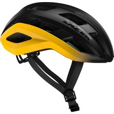 Lazer Strada Kineticore Ce-Cpsc  Kask Mat Siyah Maple Sarı (M 55/59)