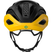 Lazer Strada Kineticore Ce-Cpsc  Kask Mat Siyah Maple Sarı (M 55/59)