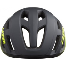 Lazer Strada Kineticore Ce-Cpsc  Kask Matte Koyu Gri Flash Sarı (L 58/61)