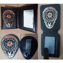 Aldatmaz Yakın Koruma Rozetli Cüzdanı 2AD.KEMER Rozeti 1AD Satınal.sıvıle Satılmaz