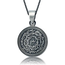 Stil Love Gümüş Mühr-Ü Şerif Bayan Kolye