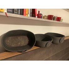 El Yapımı Üçlü Sepet