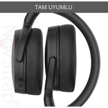 Novstrap Sennheiser Hd4.30-Hd4.40-Hd4.50 BTNC-HD400-450BT-300-350BT-458BT ile Uyumlu Kulaklık Pedi Süngeri