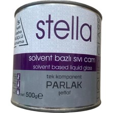 Stella Solvent Bazlı Sıvı Cam Şeffaf 0.500 G