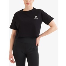 Columbia Csc Halftone Framed Kadın Siyah Crop T-SHIRT.010