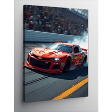 Tablomega Kanvas Tablo Hız Yarışı Arabası