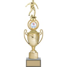 Odak Futbol Figürlü Ödül Kupası-Okul Kupası - Hediye Kupa 43 cm FG037