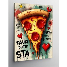 Tablomega Kanvas Tablo Aşırı Lezzetli Pizza