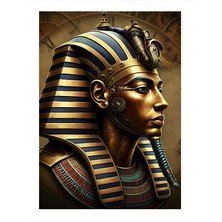 Tablomega Firavun'un Hikayesi Modern Mdf Tablo 18CM x 27CM