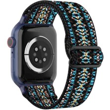 Apple Watch Seri 10 9 8 7 6 Se 5 4 3 2 1 (42-44-45-46-49) mm Ultra1/2 Uyumlu Elastik Kayış