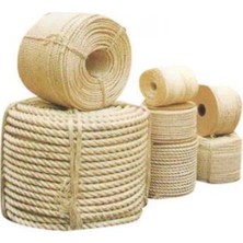 10 Metre Urgan Ip Jüt Kendir Halat Hasır Ip 4 mm Kalınlık