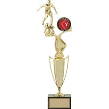 Odak Futbol Figürlü Ödül Kupası-Okul Kupası - Hediye Kupa 42 cm FG043