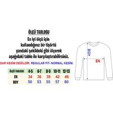 Texclusive Player 2 Baskılı Gamer Tshirt Uzun Kol Çocuk Tişört Siyah