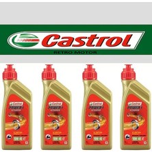 Castrol Scooter 10W40 Yağ 4 Adet Alana Balata Spreyi 500 ml Balata Temizleme Spreyi