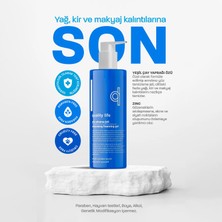 Quality Life Yüz Yıkama Jeli 400 ml Yağlı Karma Ciltler Için Akne Küçültme Makyaj Temizleme