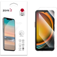 Heptek İletişim Samsung Galaxy Xcover7 Ekran Koruyucu Esnek Nano Kırılmaz Cam (Blue)