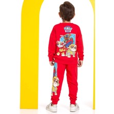 Paw Patrol Kırmızı Eşofman Takımı