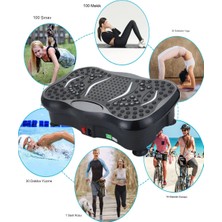 Reidan PQCFM02 3D Titreşimli Spor Egzersiz Fitness Aleti Cihazı Vibration Plate Yüksek Hız