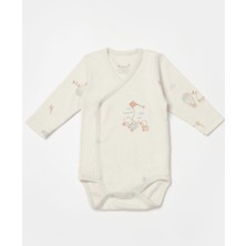 Elegance Erkek Bebek Çıtçıtlı Teach Me Organik Zıbın