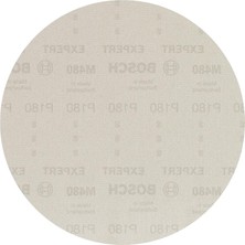 25 x Expert M480 Zımpara Ağı (Alçıpan Duvar Için, Sert Ahşap, Ø 225 Mm, Granülasyon 180, Profesyonel Aksesuar Alçıpan Zımpara Makinesi)