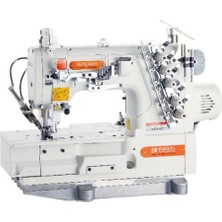 Siruba F007KD-W122-356/FHA-UTG Dırect Drıve Otomatik Iplik Kesmeli Havalı Elektronik Etek Reçme Makinası