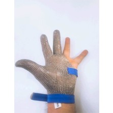 Mediterian Çelik Eldiven, Orta Boy, Güçlü ve Güvenli Kullanım, Renk: Beyaz