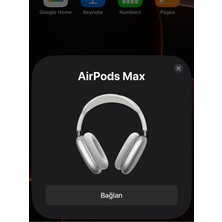 Airpods Max Kulak Üstü Bluetooth Kulaklık Pop-Up Aktif Gürültü Engelleme,şeffaf Modu Iphone Uyumlu