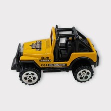 Colezium Küçük Metal Inşaat Araçları 7 cm - Jeep