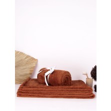 Mediterian Sıcak ve yumuşak 120x170 cm turuncu TV battaniyesi, wellsoft malzeme, düz desen