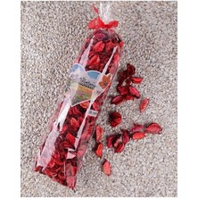 Kokulu Gerçek Kurutulmuş Gül Yaprağı Koyu Kırmızı 100GR Gülistan