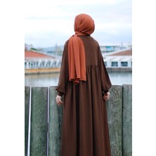 Ande Tesettür Talia Ferace - Kahve