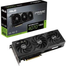 Asus Geforce Rtx 4070 Ti Super Prime Oc Edition O16G 16GB GDDR6X 256 Bit Ekran Kartı