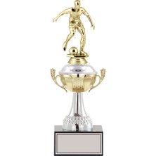 Odak Futbol Figürlü Ödül Kupası-Okul Kupası - Hediye Kupa 31 cm FG046