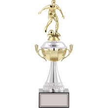 Odak Futbol Figürlü Ödül Kupası-Okul Kupası - Hediye Kupa 34 cm FG046