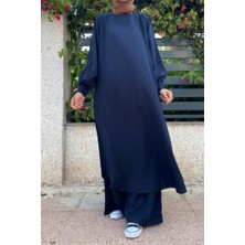 Ande Tesettür Asude Takım - Lacivert