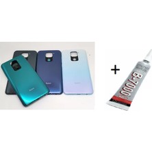 SDT Redmi Note 9 Arka Batarya Pil Kapağı Yeşil (B7000 15 ml Yapıştırıcı)