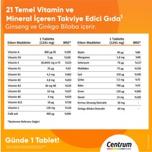 Centrum Energy Multivitamin 30'lu Tablet + Günlük Vitamin Kutusu Hediye